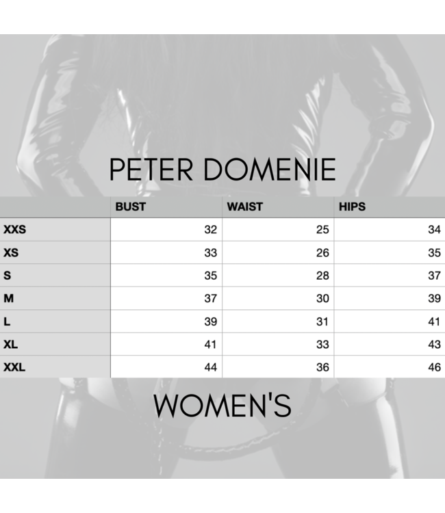 Black V-neckline latex Dress