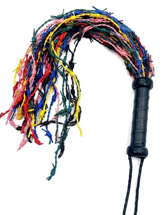 Delicate touch flogger by Spanked, Bondesque