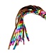 Long Rainbow Leather Flogger
