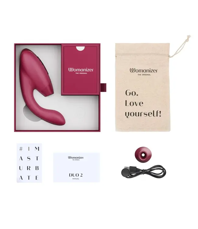Womanizer Duo 2 G-Spot & Clitoral Suction Toy