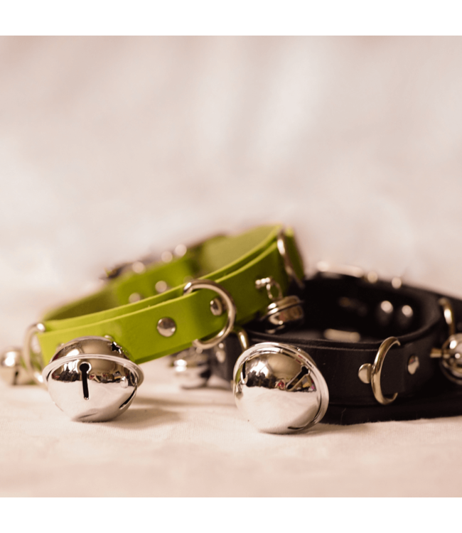 Pussy Cat  Vegan Choker with Bell