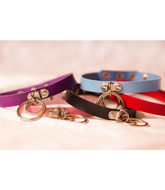 Vegan bratty goth choker