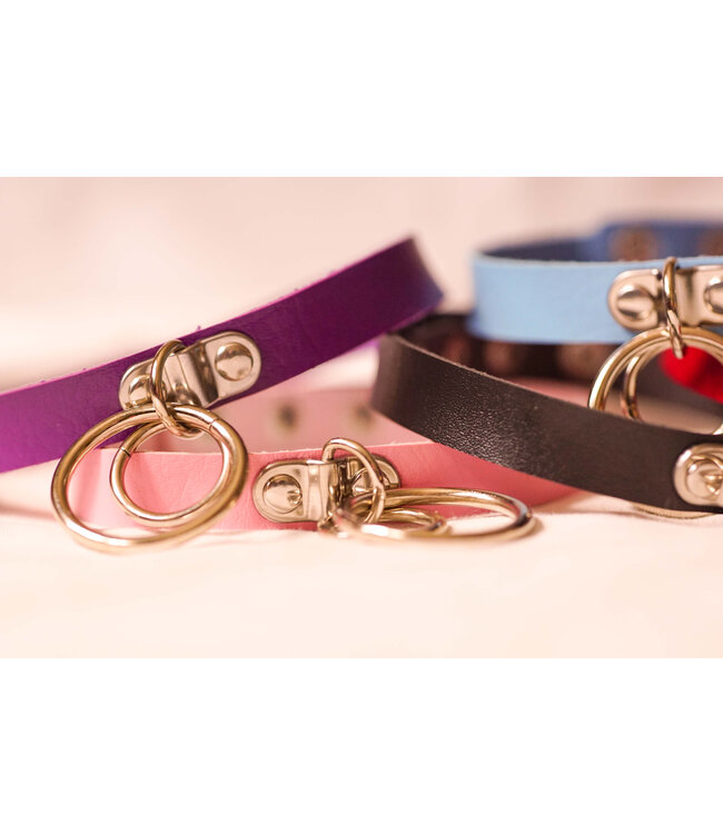 Vegan bratty goth choker