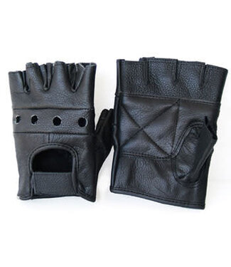 Funk Plus Fingerless Leather Gloves