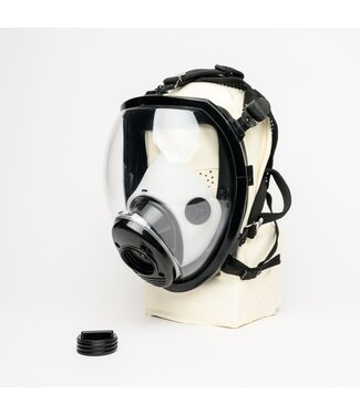 665 Leather Laboratory Gas Mask