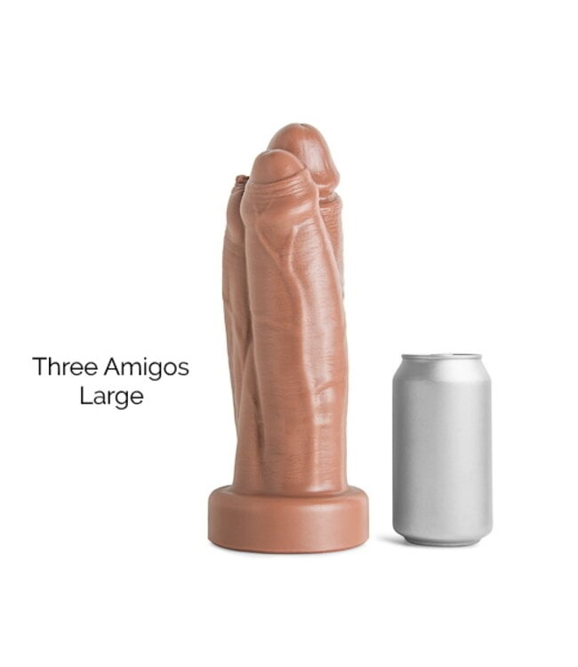 Three Amigos Dildo | Hankey's Toys