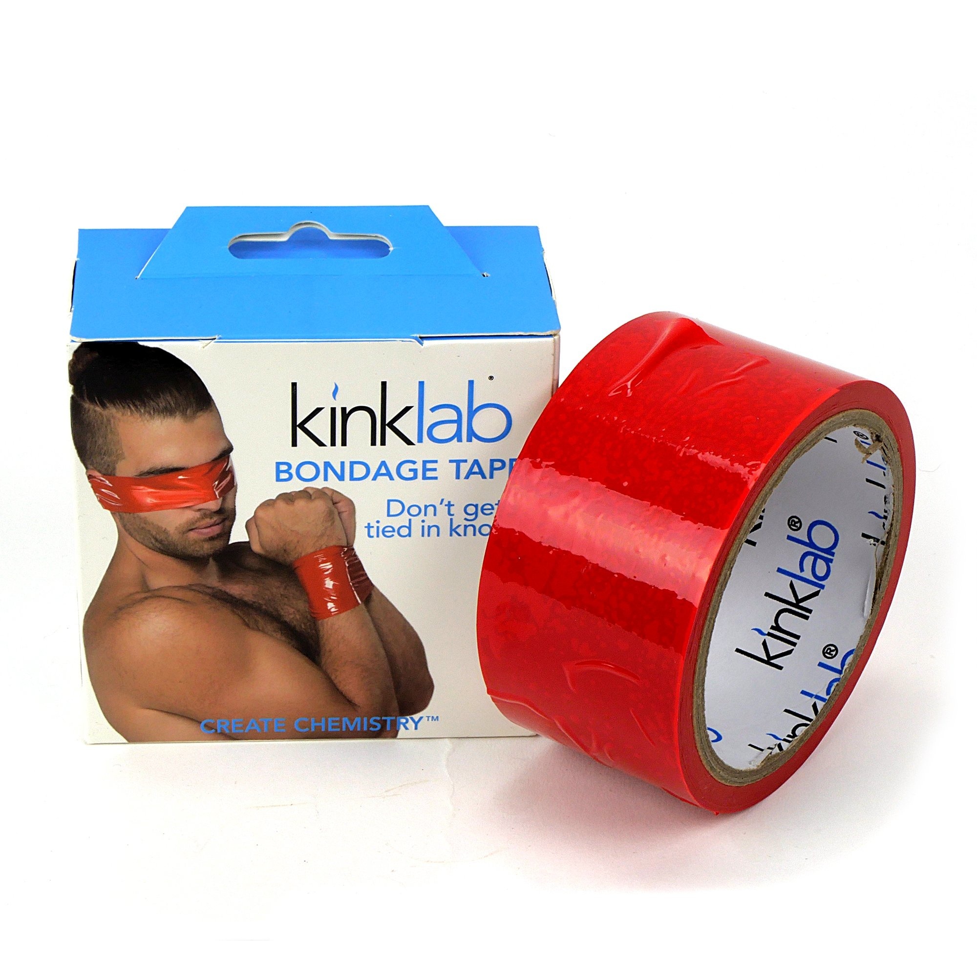 KinkLab Bondage Tape | Reusable BDSM Restraint Bondage Tape - Bondesque KinkLab Bondage Tape | Reusable BDSM Restraint Bondage Tape - Bondesque