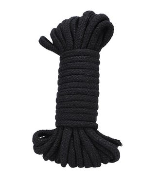 Docjohnson 32' Black Cotton Rope