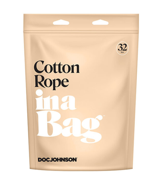 32' Black Cotton Rope