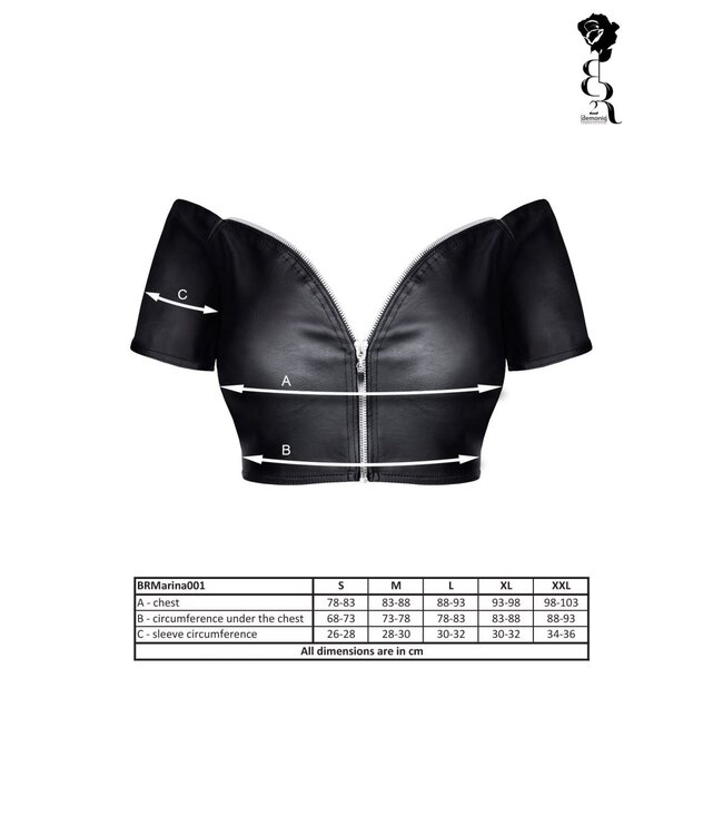 Dropped Shoulders Crop Top