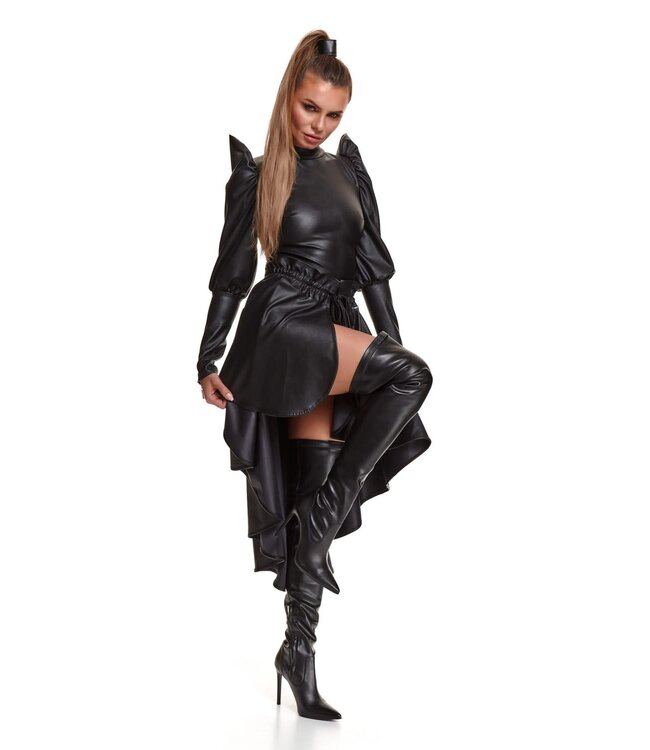 Basque skirt Gathered at waistline