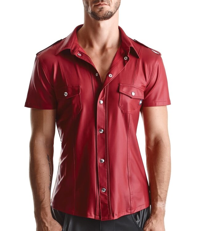 Red Wetlook Master Shirt