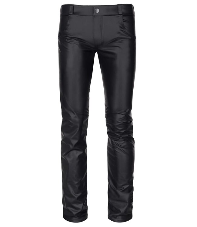 Masculine Wetlook Pants