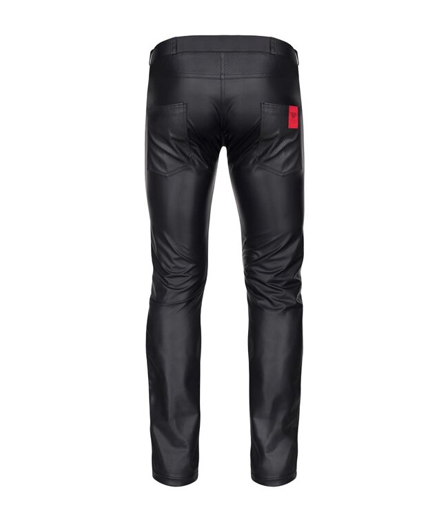 Masculine Wetlook Pants