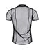 Transparent Mesh Polo Shirt