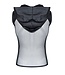 Sleeveless Mesh Shirt with a Hoodie