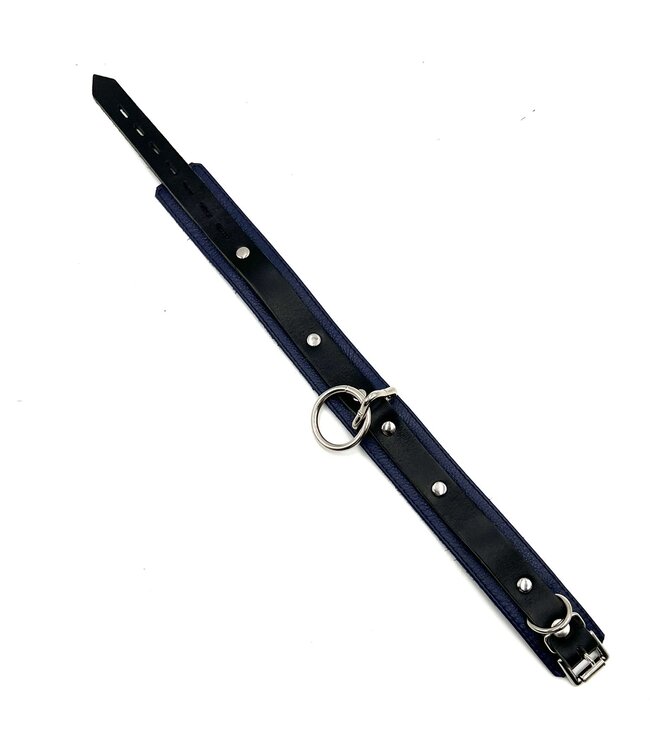 Purple  Leather Collar | Jaguar Collection By Aslan Leather