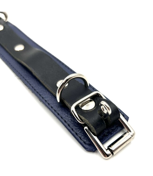 Purple  Leather Collar | Jaguar Collection By Aslan Leather