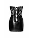 Solace lace up corset mini dress
