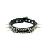 Goth choker with chain and spikes
