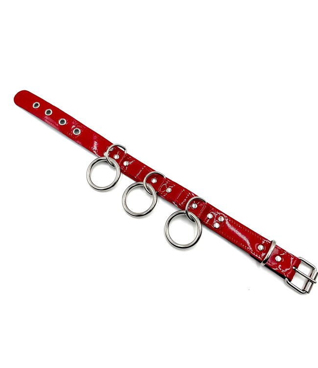 Collar w/3 loop and rings