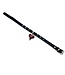 Leather choker with heart and spikes