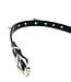 Spiked Choker with Gothic Heart Charm Pendant