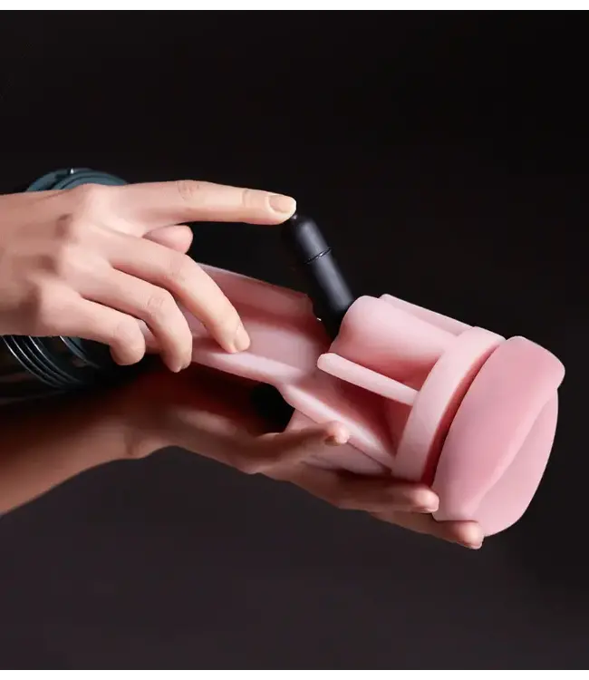 Vibro Pink Butt Stroker | Fleshlight