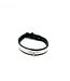 Thin Leather Strap Choker with D ring