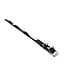 Thin Leather Strap Choker with D ring