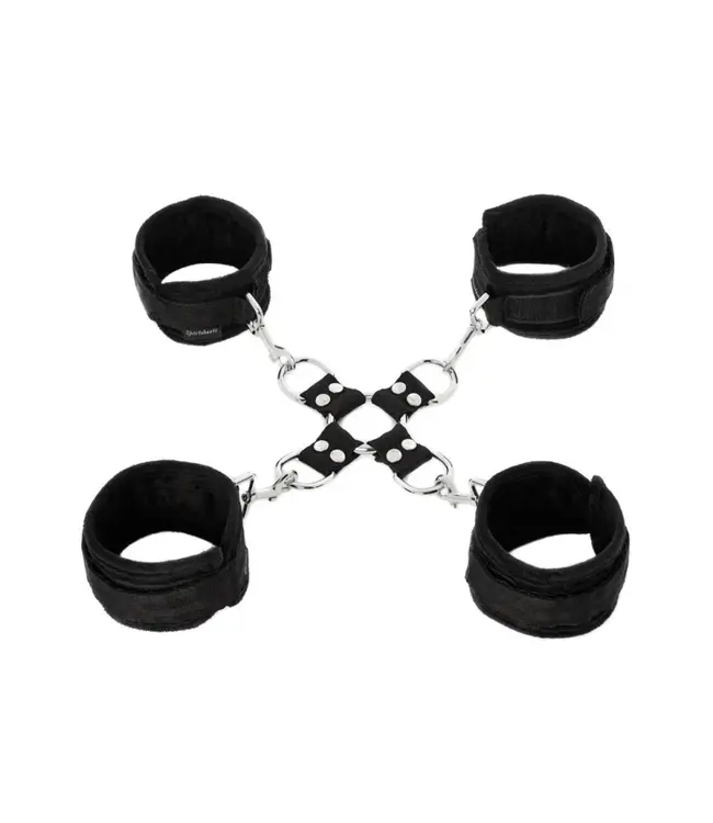 Hog Tie Wrist and Ankles Cuff Set