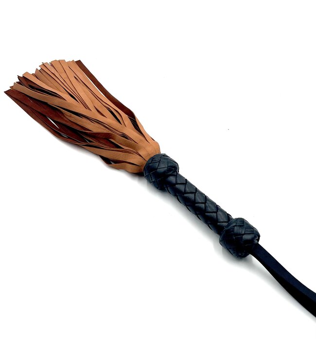 Short Deerskin Bondage Flogger | BDSM Impact Play
