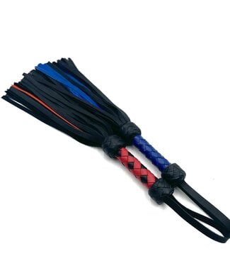 WIAN Studios Elk and Cowhide  Short Bondage Floggers | BDSM Impact Play