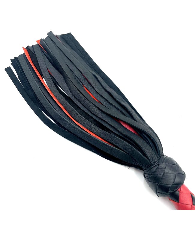 Elk and Cowhide  Short Bondage Floggers | BDSM Impact Play