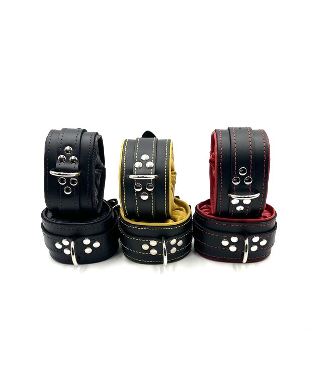 Super Leather Padded Ankle Cuffs
