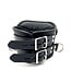 Deluxe Padded Leather Posture Collar w/ D Rings