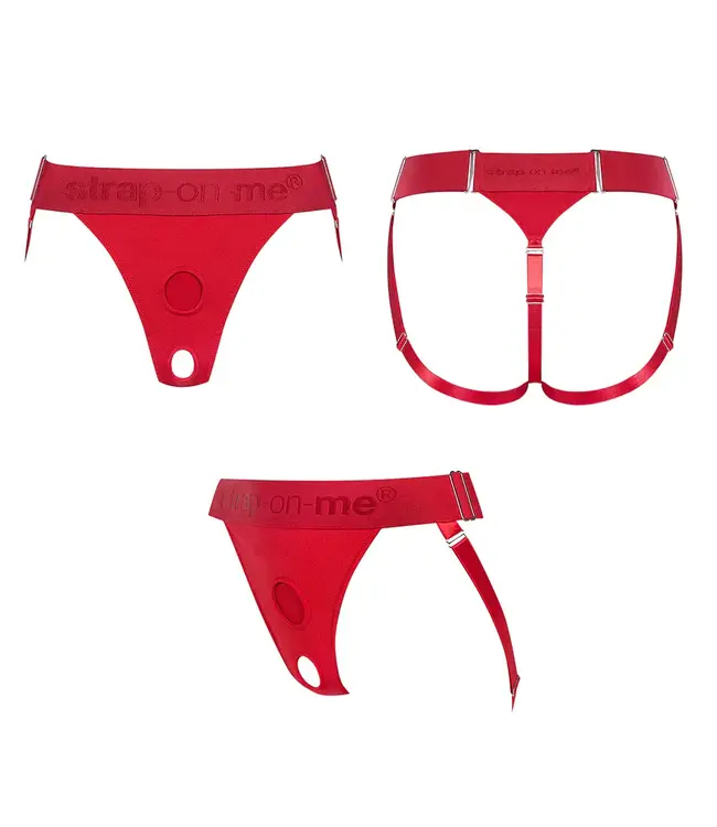 Strap-On-Me Harness Lingerie | Double-penetration