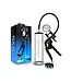 Performance VX8 Premium Penis Pump System with Silicone Cock Strap Clear