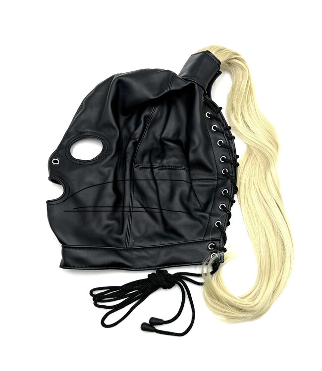 Ponytail Bondage Hood