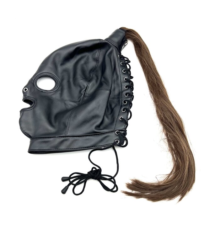 Ponytail Bondage Hood