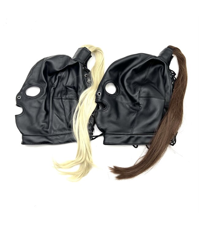 Ponytail Bondage Hood