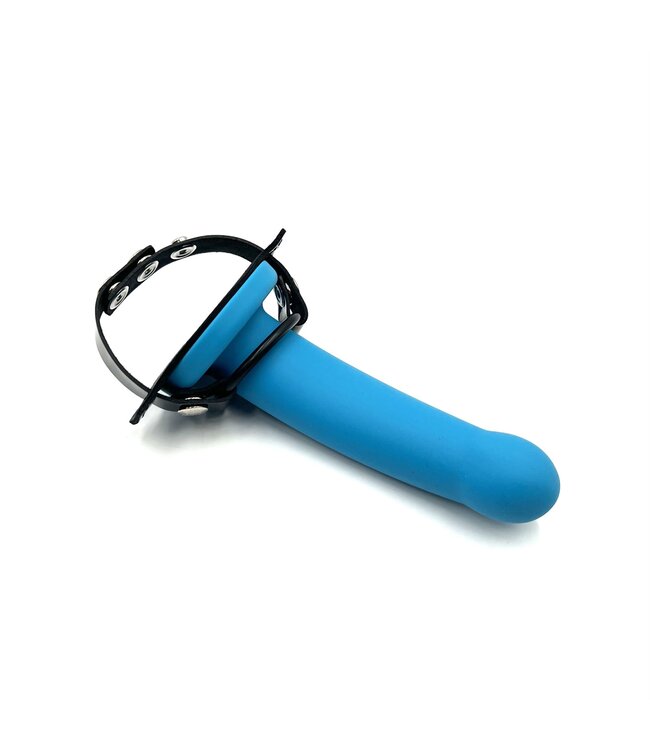 Leather Palm Dildo Harness