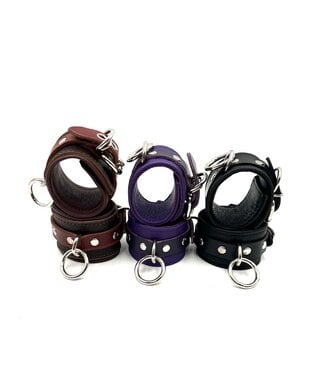KOOKIE INT'L Leather Lined Wrist Cuffs