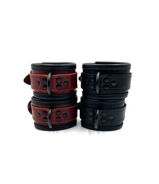 KOOKIE INT'L Blackware Leather Wrist Restraints