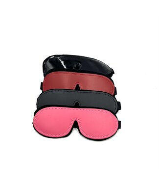 KOOKIE INT'L Leather Blindfold with Lining