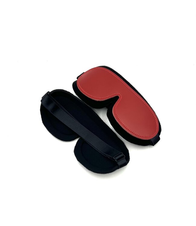Leather Blindfold with Lining