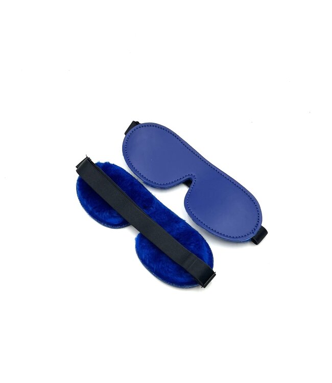 Fleece Leather Lining Blindfold