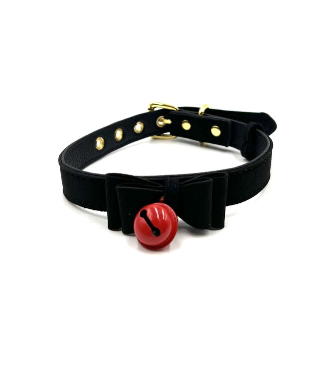 Golden Kitty Cat Bell Collar