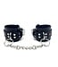 Wrist restraints with red hearts