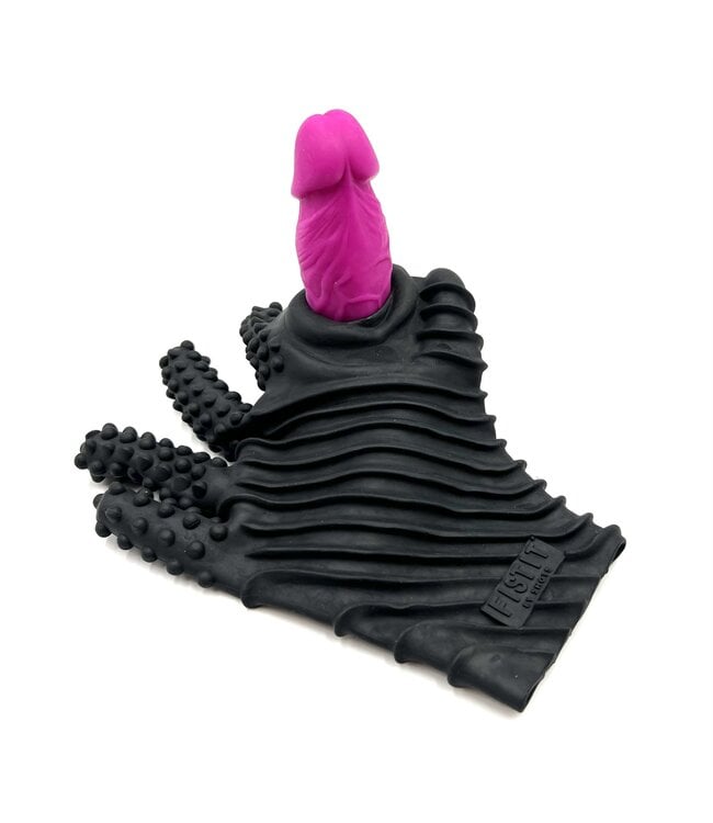 Fist It Textured Silicone Masturbation Glove
